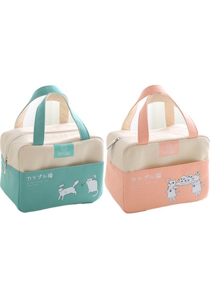 Kullanışlı Isı Soğutucu Öğle Yemeği Çantası - Cepli Dayanıklı Sap (Yurt Dışından) fiyatları