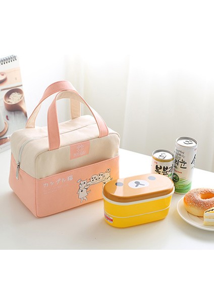 Kullanışlı Isı Soğutucu Öğle Yemeği Çantası - Cepli Dayanıklı Sap (Yurt Dışından) indirimleri