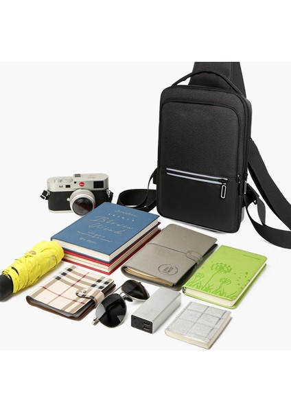 Kompakt Yürüyüş Günü Çantası: Askılı Crossbody Göğüs Omuz Çantası (Yurt Dışından) fırsatları