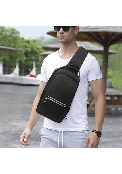Kompakt Yürüyüş Günü Çantası: Askılı Crossbody Göğüs Omuz Çantası (Yurt Dışından) indirimleri