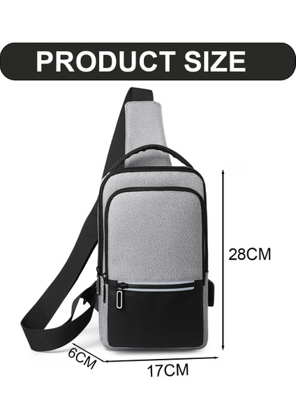 Kompakt Yürüyüş Günü Çantası: Askılı Crossbody Göğüs Omuz Çantası (Yurt Dışından) fiyatları