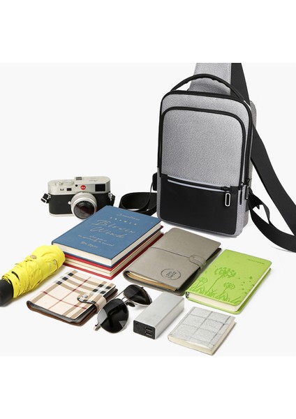 Kompakt Yürüyüş Günü Çantası: Askılı Crossbody Göğüs Omuz Çantası (Yurt Dışından) fırsatları