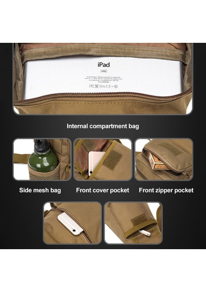 Single Strap Crossbody Bag: Tactical Chest Bag (Yurt Dışından)