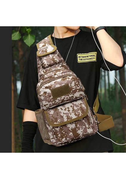 Single Strap Crossbody Bag: Tactical Chest Bag (Yurt Dışından)