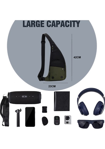 Erkekler ve Kadınlar Için Sling Çanta - Outdoor Sırt Çantası (Yurt Dışından)
