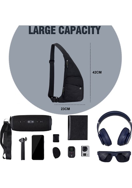 Erkekler ve Kadınlar Için Sling Çanta - Outdoor Sırt Çantası (Yurt Dışından)