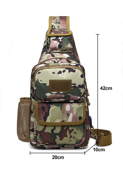 Mini Shoulder Backpack: Tactical Chest Strap Bag (Yurt Dışından)