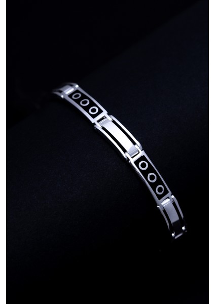 Paula Gümüş Erkek Bileklik Künye modelleri