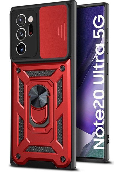 Samsung Galaxy Note 20 Ultra Kamera Kapaklı Telefon Kılıfı (Yurt Dışından)