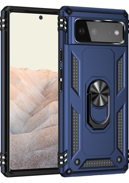 Google Pixel 6 Halka Tutuculu Darbeye Dayanıklı Telefon Kılıfı (Yurt Dışından)