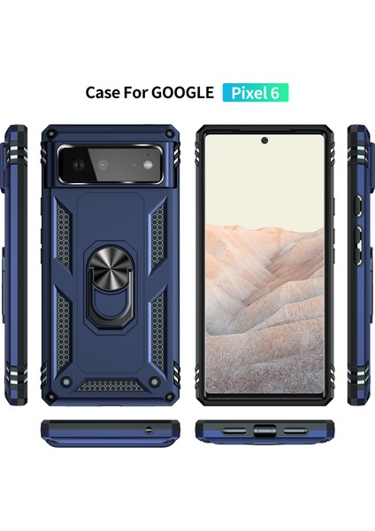 Google Pixel 6 Halka Tutuculu Darbeye Dayanıklı Telefon Kılıfı (Yurt Dışından) fiyatları