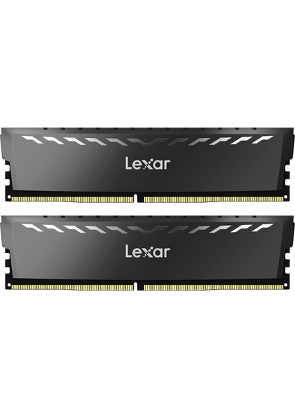 Lexar Thor Ddr4 Ram 16 GB Kit (8 GB x 2) 3200 Mhz, Dram 288-PIN Udımm Masaüstü Bellek, Xmp 2.0 Yüksek Performanslı Bellek, CL16-18-38, 1.35V (LD4BU008G-R3200GDXG)