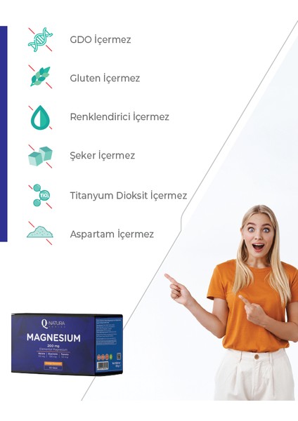 Magnezyum 30 Saşe