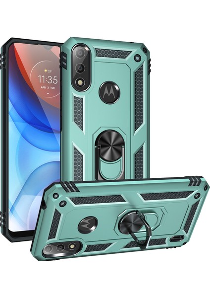 Motorola Moto E7 POWER/E7I Power Halka Tutuculu Darbeye Dayanıklı Telefon Kılıfı (Yurt Dışından)