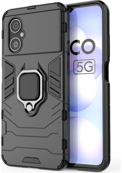 Xiaomi Poco M4 5g Halka Tutuculu Darbeye Dayanıklı Telefon Kılıfı (Yurt Dışından)