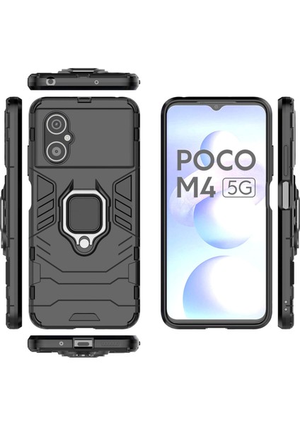 Xiaomi Poco M4 5g Halka Tutuculu Darbeye Dayanıklı Telefon Kılıfı (Yurt Dışından) fırsatları