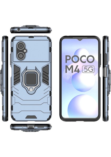 Xiaomi Poco M4 5g Halka Tutuculu Darbeye Dayanıklı Telefon Kılıfı (Yurt Dışından) fırsatları