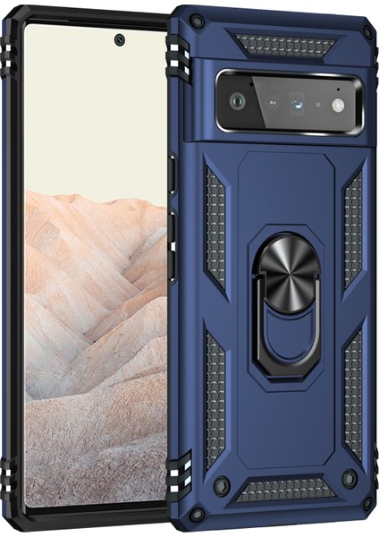 Google Pixel 6 Pro Halka Tutuculu Darbeye Dayanıklı Telefon Kılıfı (Yurt Dışından)