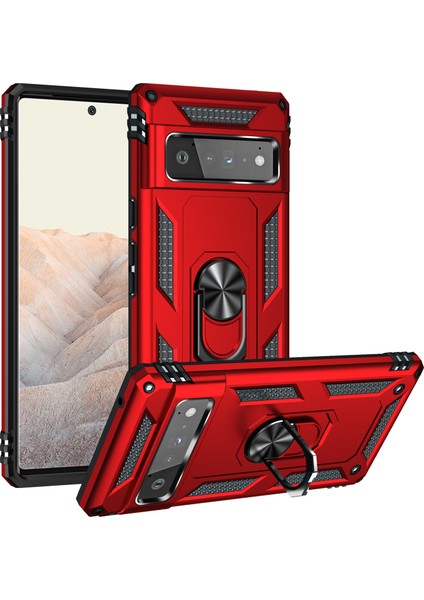 Google Pixel 6 Pro Halka Tutuculu Darbeye Dayanıklı Telefon Kılıfı (Yurt Dışından)
