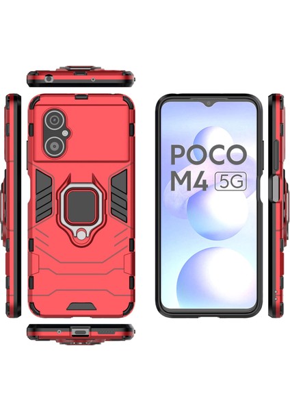 Xiaomi Poco M4 5g Halka Tutuculu Darbeye Dayanıklı Telefon Kılıfı (Yurt Dışından) fırsatları