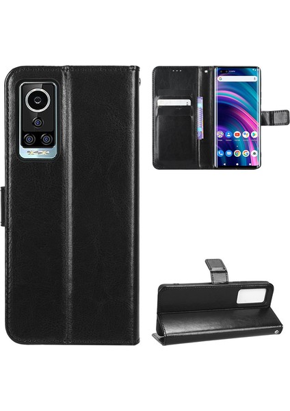 Blu Bold N2 Için Deri Cüzdan Telefon Kılıfı (Yurt Dışından)