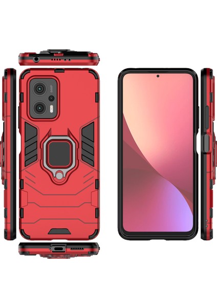 Xiaomi Redmi Note 11T Pro 5g Halka Tutuculu Darbeye Dayanıklı Telefon Kılıfı (Yurt Dışından) modelleri