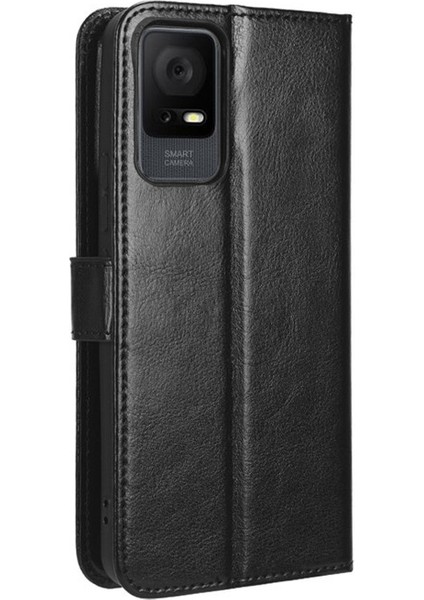 Tcl 405/TCL 406 Için Deri Cüzdan Telefon Kılıfı (Yurt Dışından) fırsatları