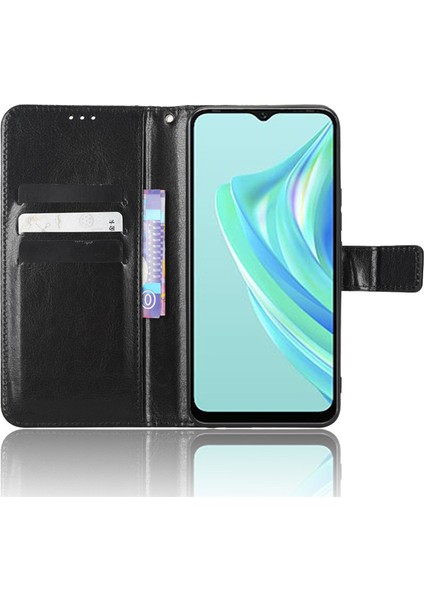 Infinix Hot 20I/X665C Için Deri Cüzdan Telefon Kılıfı (Yurt Dışından)