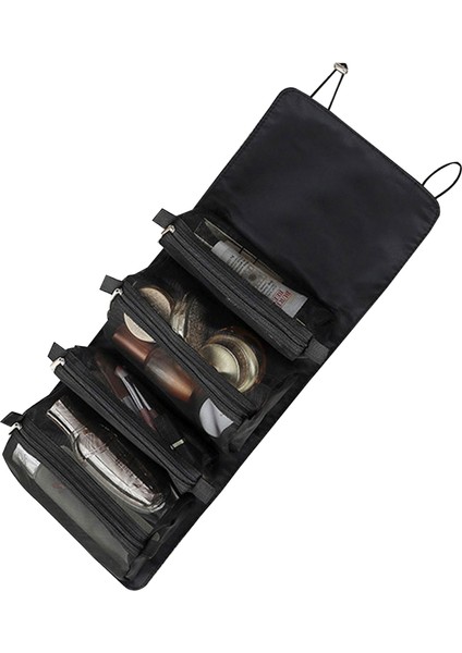 Roll-Up Tuvalet Organizatörü - Katlanır Kozmetik Seyahat Çantası (Yurt Dışından)