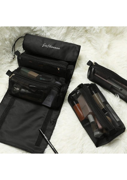Roll-Up Tuvalet Organizatörü - Katlanır Kozmetik Seyahat Çantası (Yurt Dışından) modelleri
