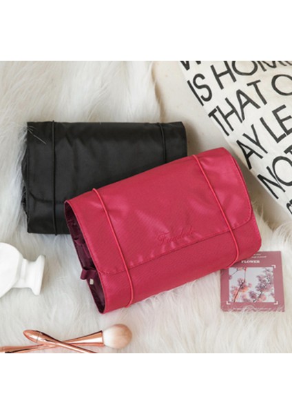 Roll-Up Tuvalet Organizatörü - Katlanır Kozmetik Seyahat Çantası (Yurt Dışından) indirimleri