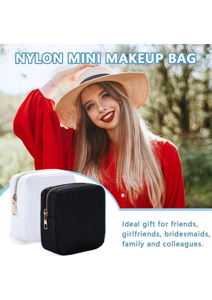 Naylon Makyaj Çantası Seyahat Çantası - Mini Kozmetik Fermuarlı Çanta (Yurt Dışından) indirimleri