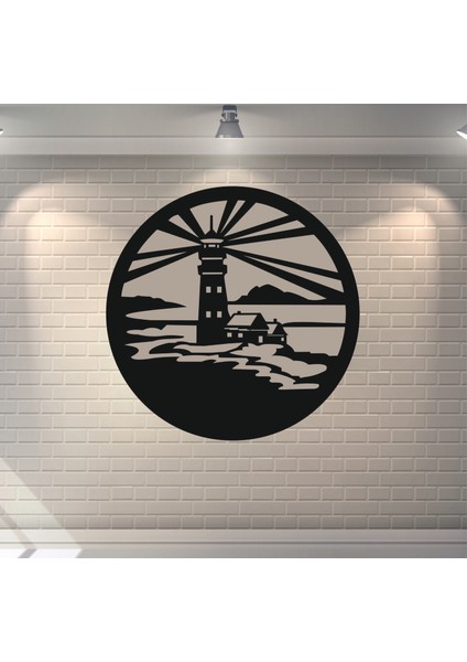 Deniz Feneri Dekoratif Ahşap Duvar Dekoru fırsatları