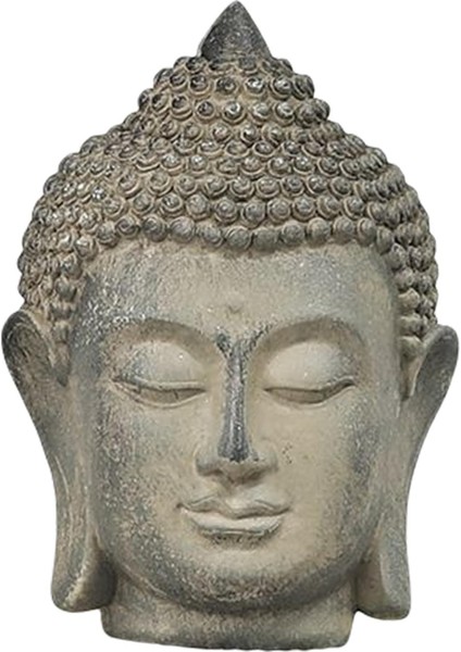 Buda Heykeli Oturan Figürler Fengshui Heykel Dekor Yapıt (Yurt Dışından)