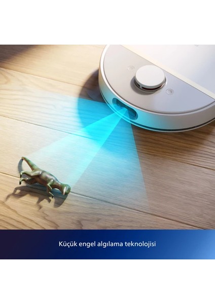 7000 Serisi, Beyaz Islak Kuru Robot Süpürge, 5000 Pa,titreşimli Mop,sert Zemin ve Halıya Uygun