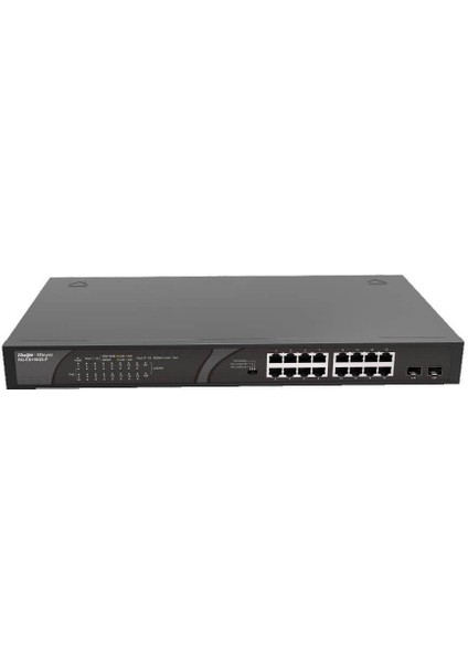 Reyee RG-ES118GS-P 16 Port Gigabit 2xsfp Yönetilemez Poe Switch