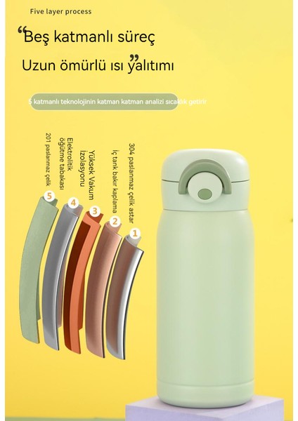 304 Paslanmaz Çelik Vakum Bardağı - Açık Uçlu Spor Su Bardağı 200ML/350ML (Yurt Dışından) indirimleri