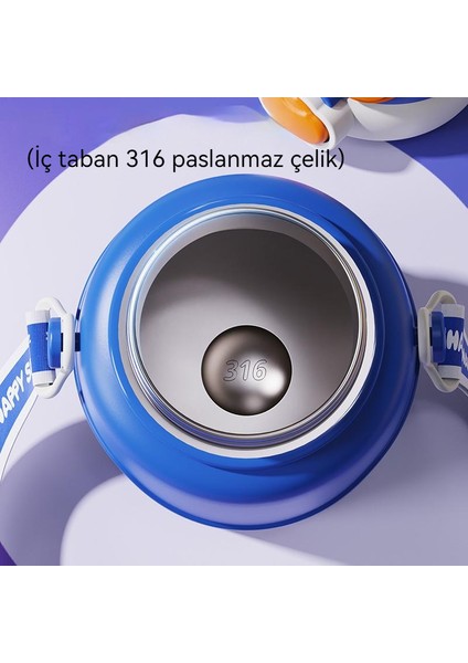 Çocuklar Için 316 Paslanmaz Çelik Hassas Su Bardağı - Müşteriler Için Büyük Tüketim Çizgi Film Saman Bardağı 650ML (Yurt Dışından) modelleri