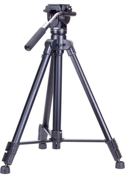 501 Profesyonel Hidrolik Kafa Video Kamera Tripod 6 kg Taşıma