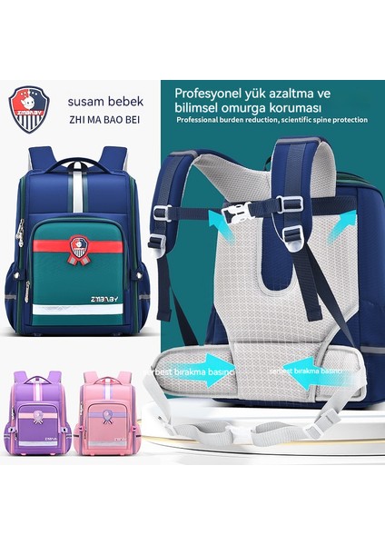 1-3-6. Sınıflar Için Yeni Ilkokul Öğrencisi Sırt Çantası Entegre Yapılı Sırt Çantası - Hafif Çocuk Sırt Çantası (Yurt Dışından) indirimleri