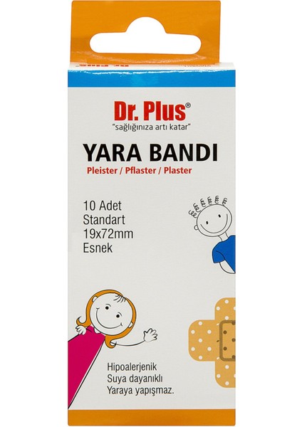 Dr.Plus Dr Plus Yara Bandı 10 Adet Pe