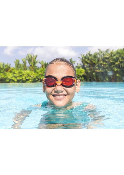 Bestway Aqua Burst Essential Çocuk Yüzücü Deniz Gözlüğü Vakumlu Uv Korumalı Su Patlaması Temalı fırsatları