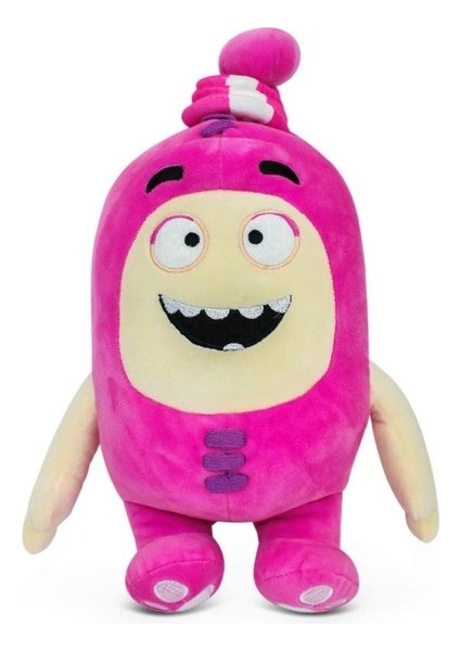 Oddbods Newt Yumuşak Peluş Oyuncak - Pembe 23CM (Yurt Dışından)