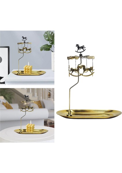 Atlı Tea Light Mumluk Metal Dekoru Trojan (Yurt Dışından) fırsatları