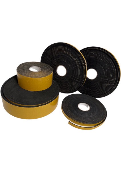 YAPIŞKANLI EPDM SÜNGER ŞERİT 3*100 MM (10 METRE)