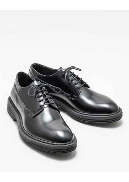 Siyah Deri Erkek Klasik Ayakkabı fiyatları