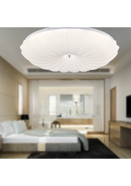 Londra Tekli Beyaz 3 Renkli 61 Watt Ledli Modern Oturma Odası, Koridor, Salon LED Avize