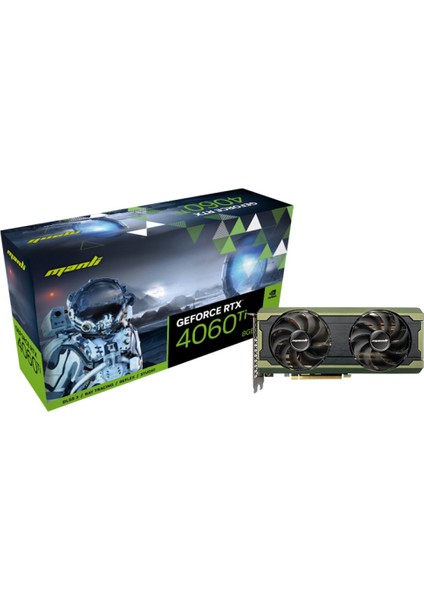 M-NRTX4060TI/6RGHPPP-M2546, Geforce RTX4060TI, 8gb, 128BIT, Gddr6, 1xhdmı, 3xdp