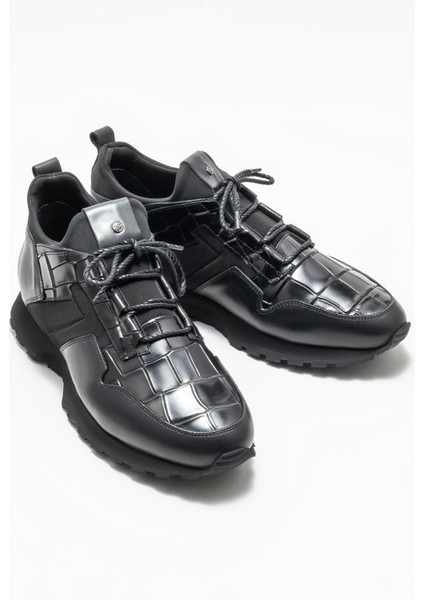 Siyah Deri Erkek Günlük Ayakkabı fiyatları