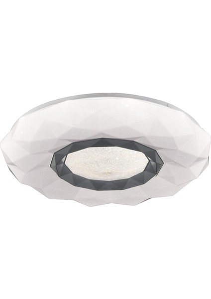 Paris Tekli Beyaz 3 Renkli 61 Watt Ledli Modern Oturma Odası, Koridor, Salon LED Avize